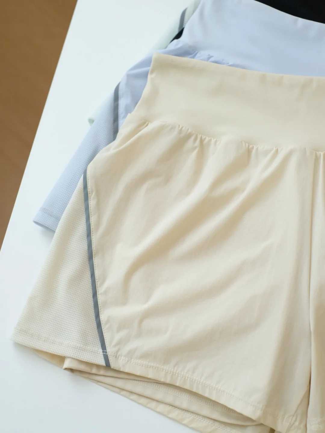 49?燕麦黄运动短裤穿在身上太舒适了 ~