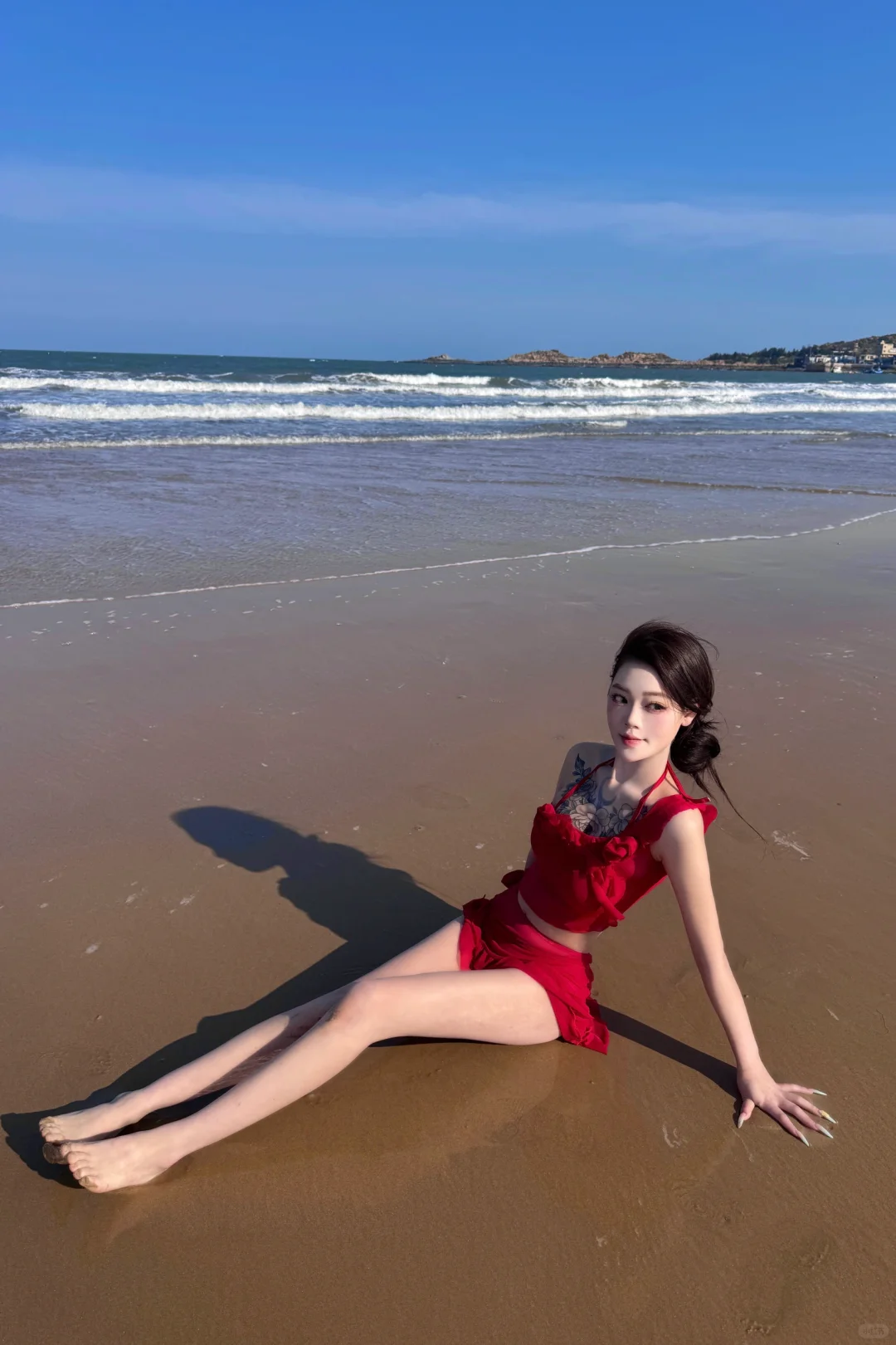 提前存一些海边拍照姿势｜享受自由?️泉州?