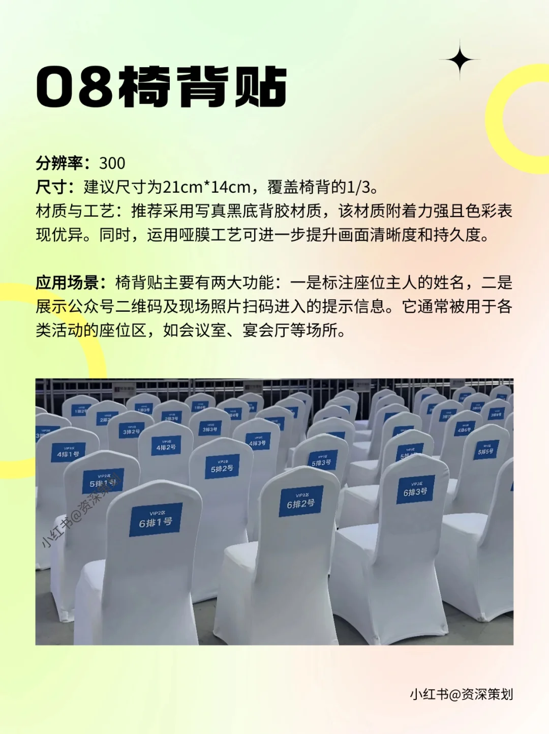 策展活动物料尺寸全解析，策划小白必备指南