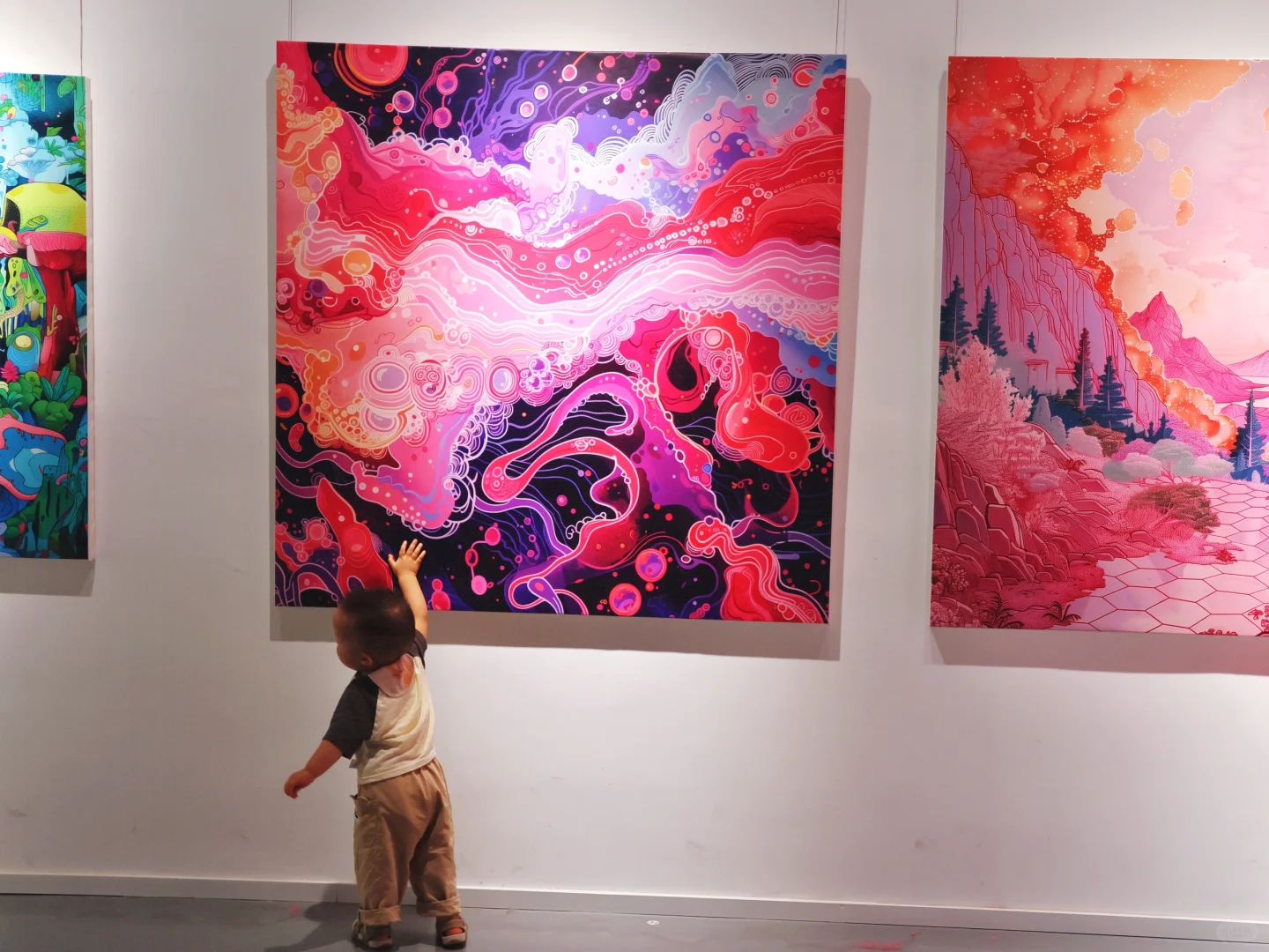 厦门艺术展|雨天溜娃好地方