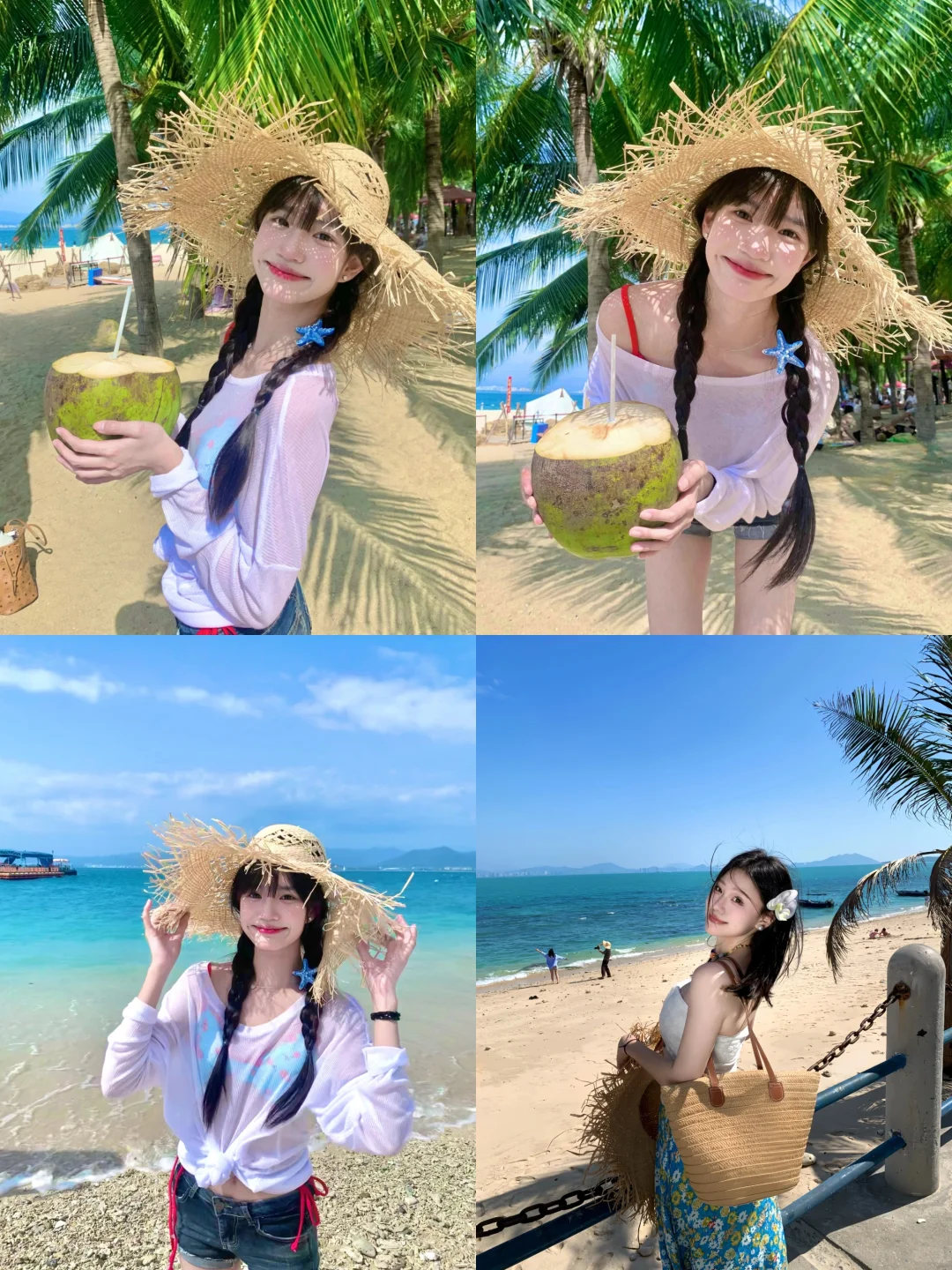 ?️ins|?跟着博主学在海边的天才拍照法！