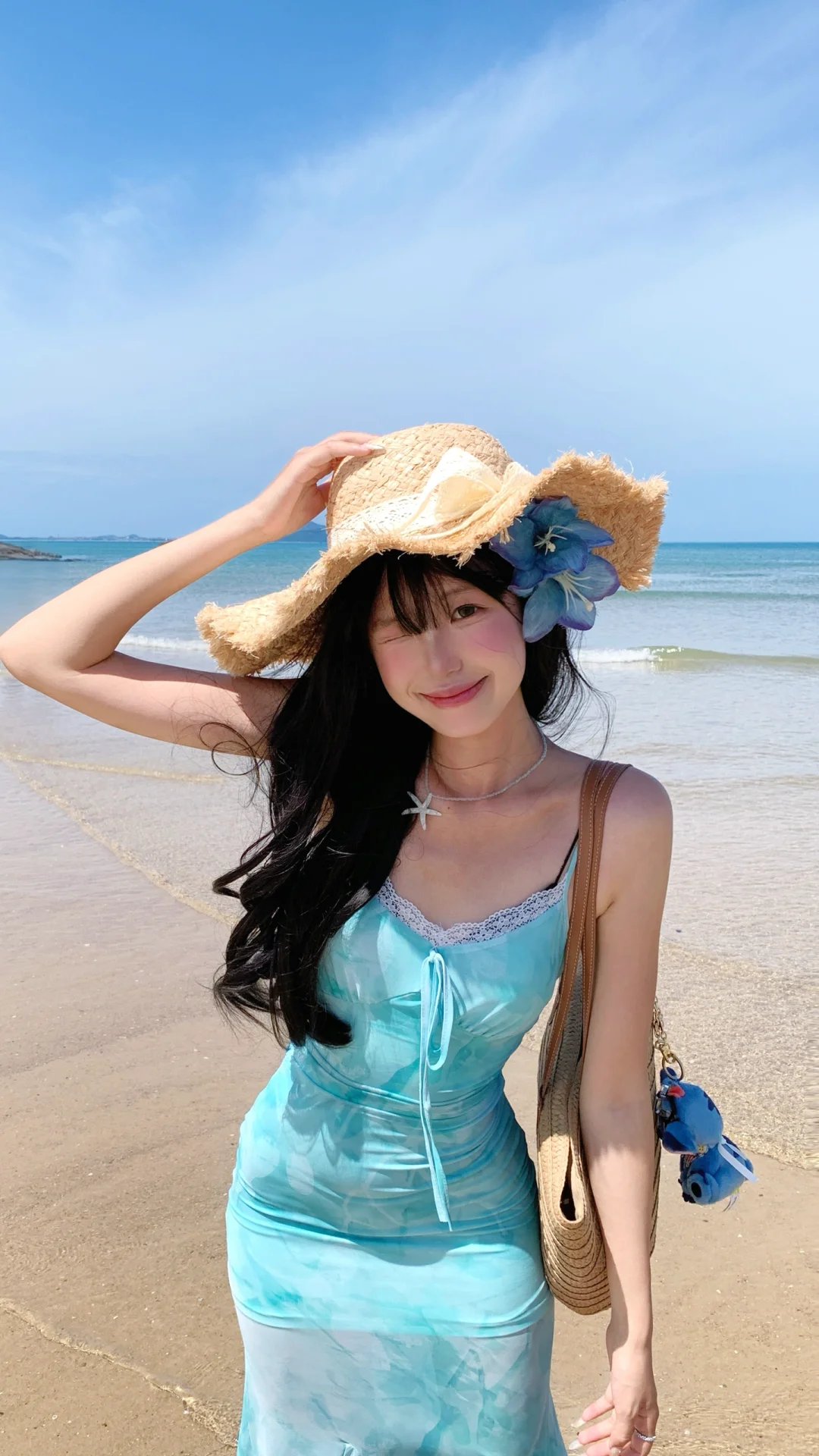 分享一些海边拍照姿势?️