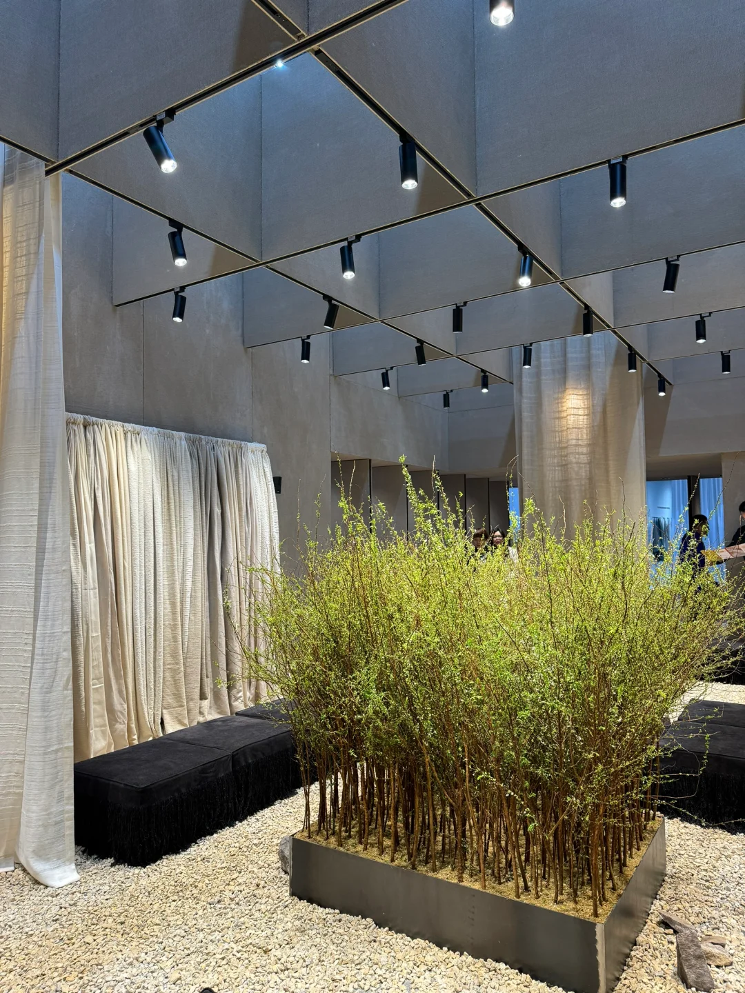 最喜欢的展位空间 自然高级松驰感