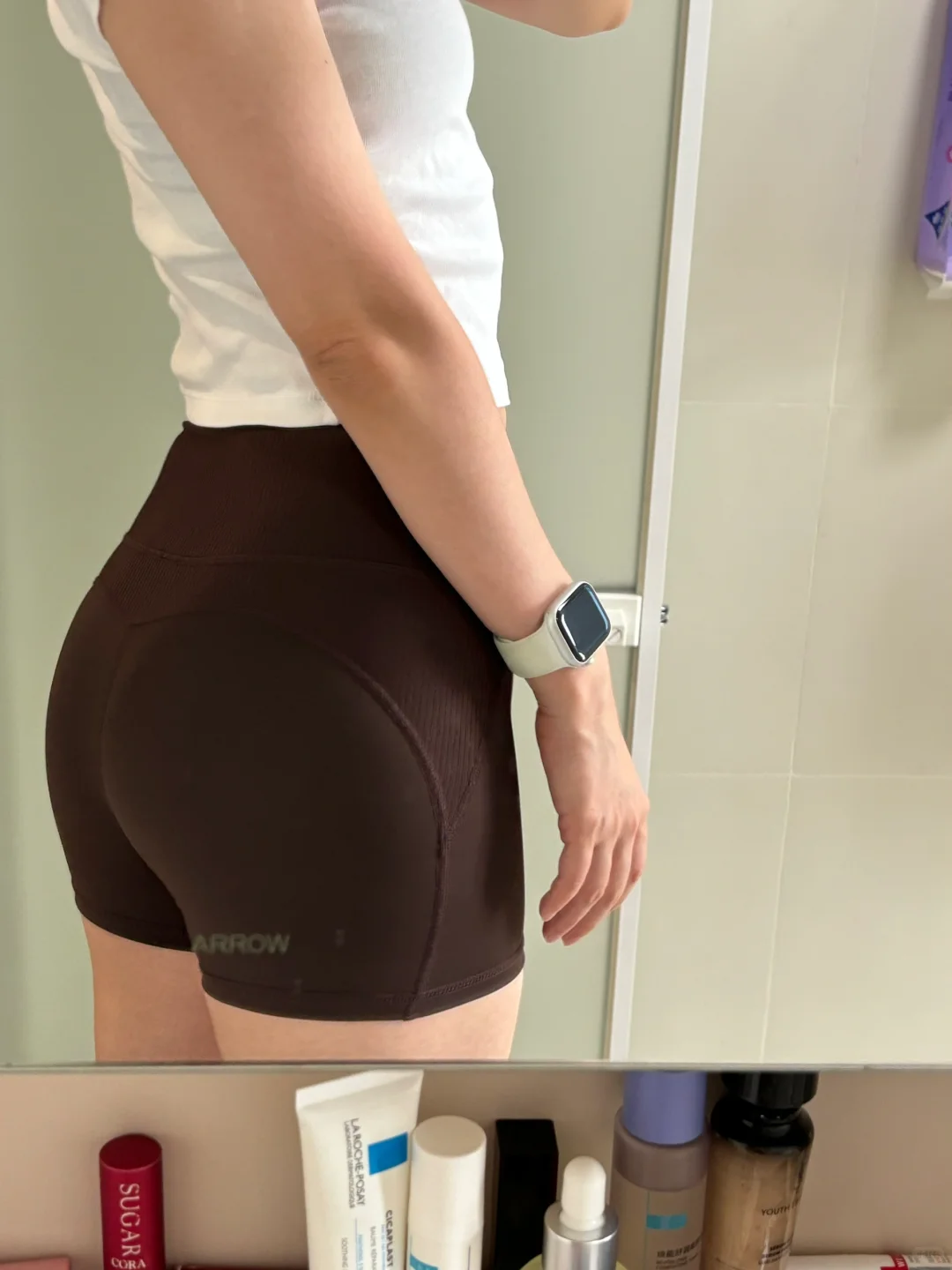 ?20+瑜伽短裤还我ma生感翘臀?‼️好穿si了