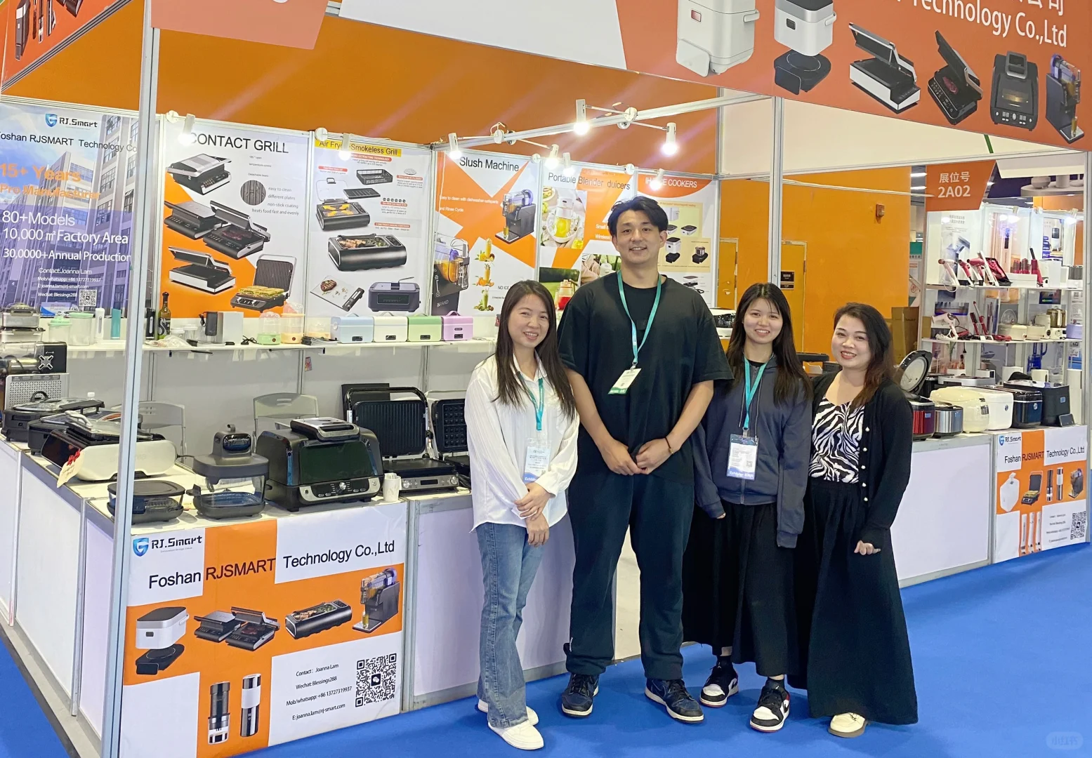 这次去展会也太累了吧