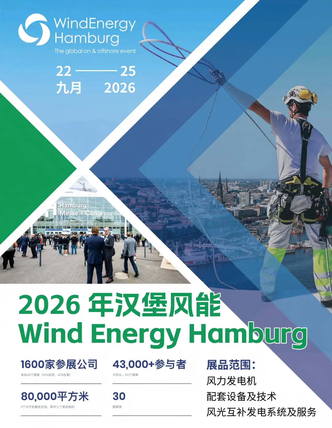 汉堡风能展火热报名中！