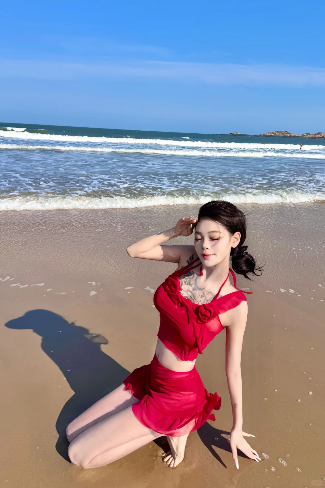 提前存一些海边拍照姿势｜享受自由?️泉州?