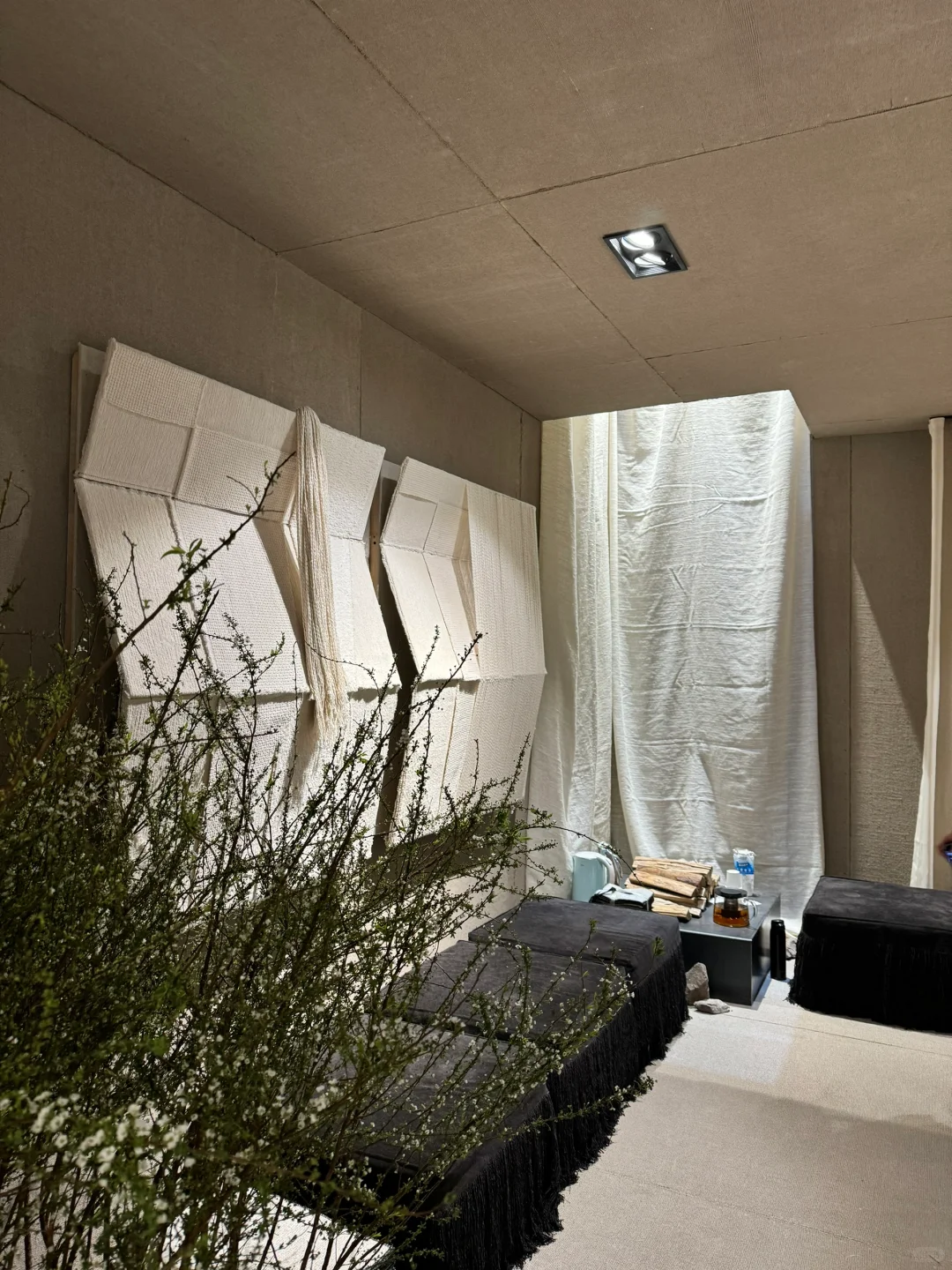 最喜欢的展位空间 自然高级松驰感