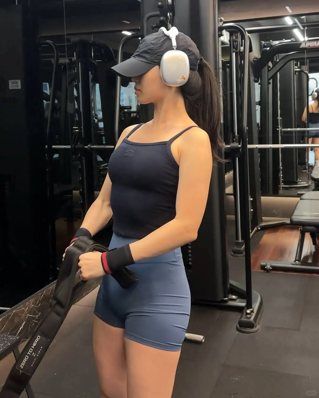 今日份健身穿搭、瑜伽裤、辣妹健身日常穿搭