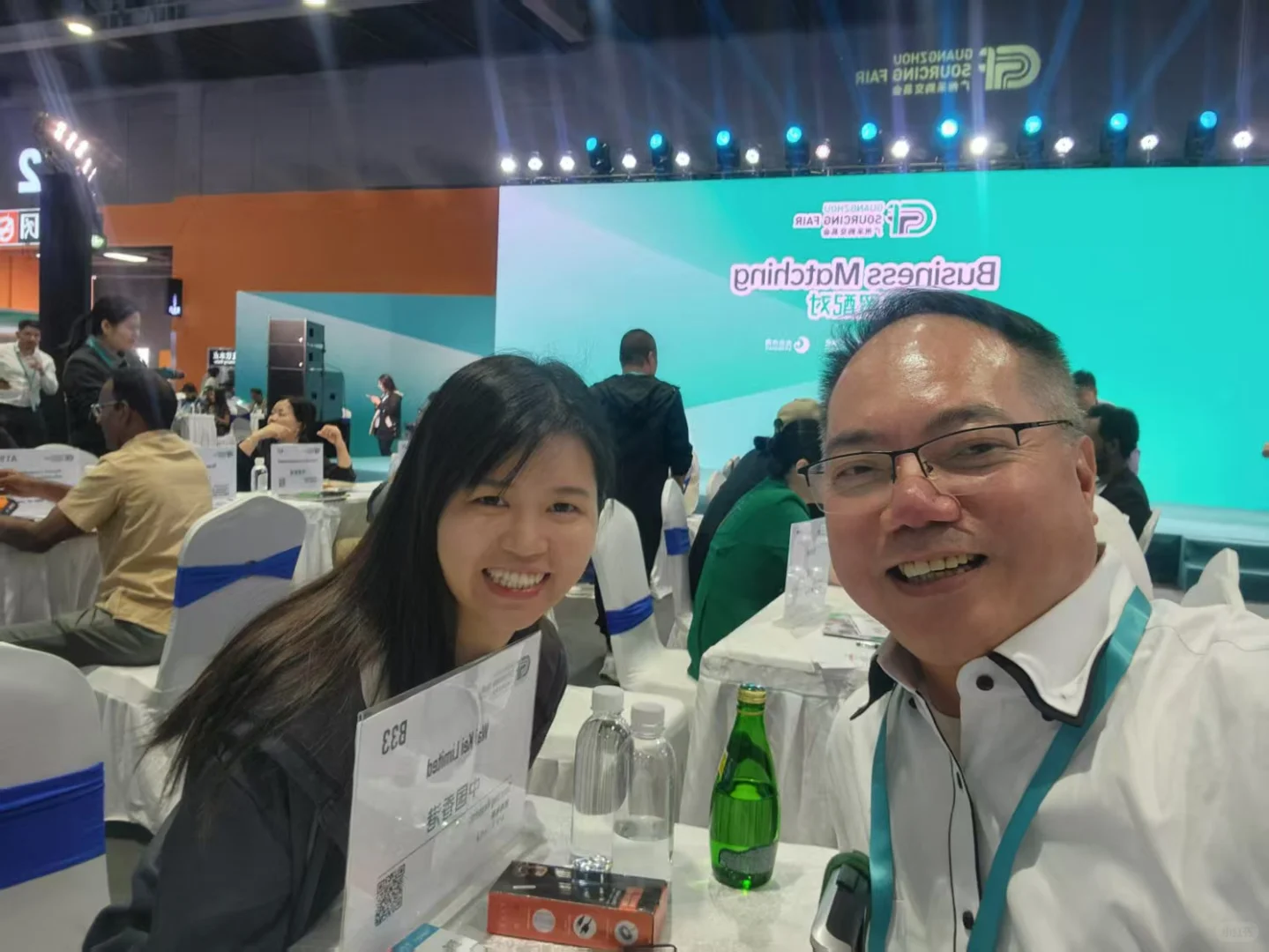 这次去展会也太累了吧