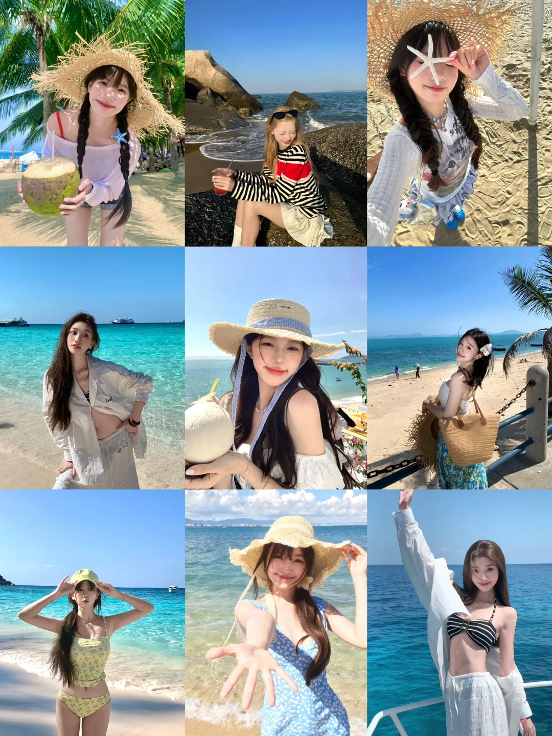 ?️ins|?跟着博主学在海边的天才拍照法！