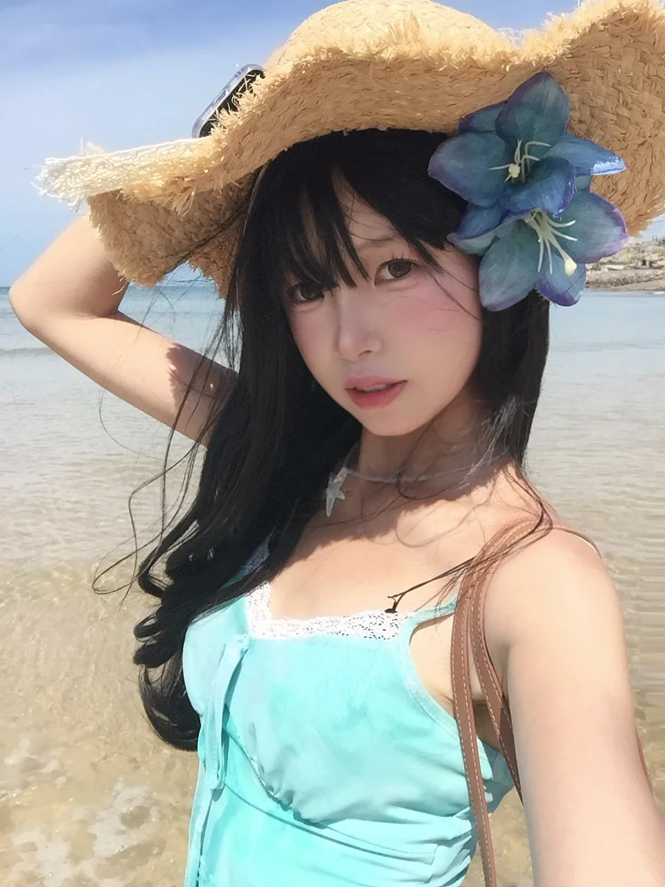 分享一些海边拍照姿势?️