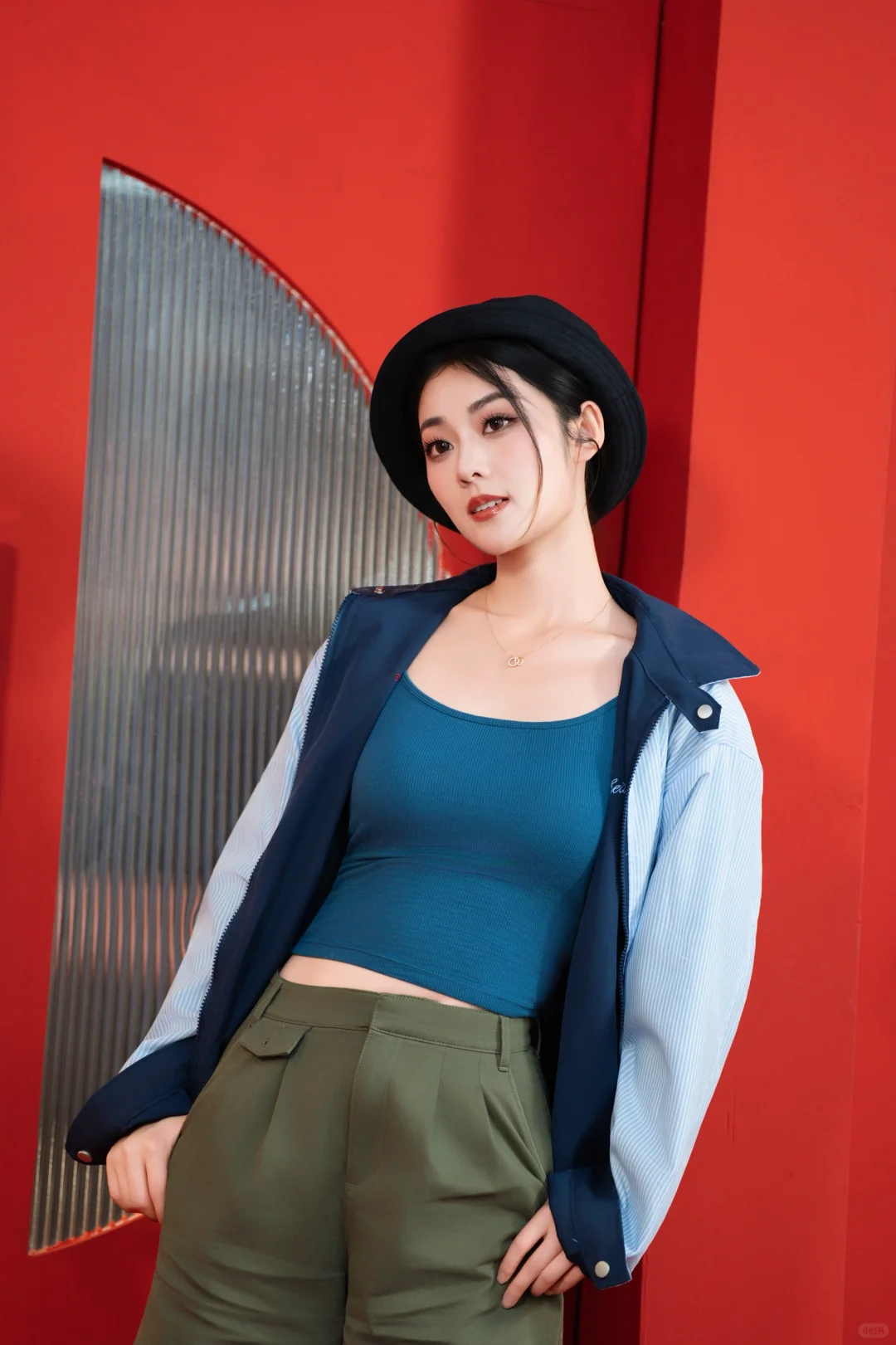 ?上海视觉影像产业展，拍到飒飒模特小姐姐