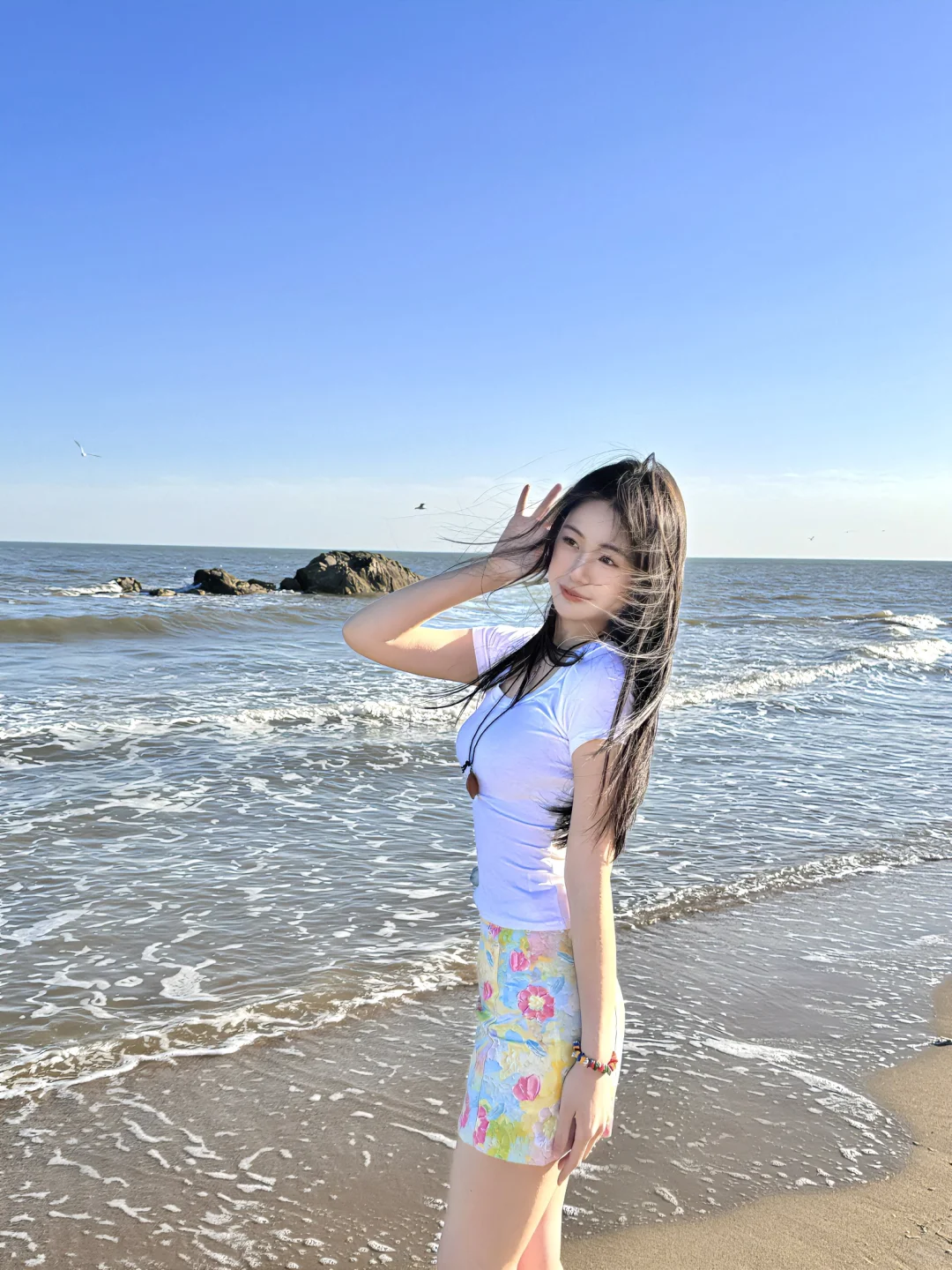 秦皇岛｜快落日的老虎石公园超级好拍?