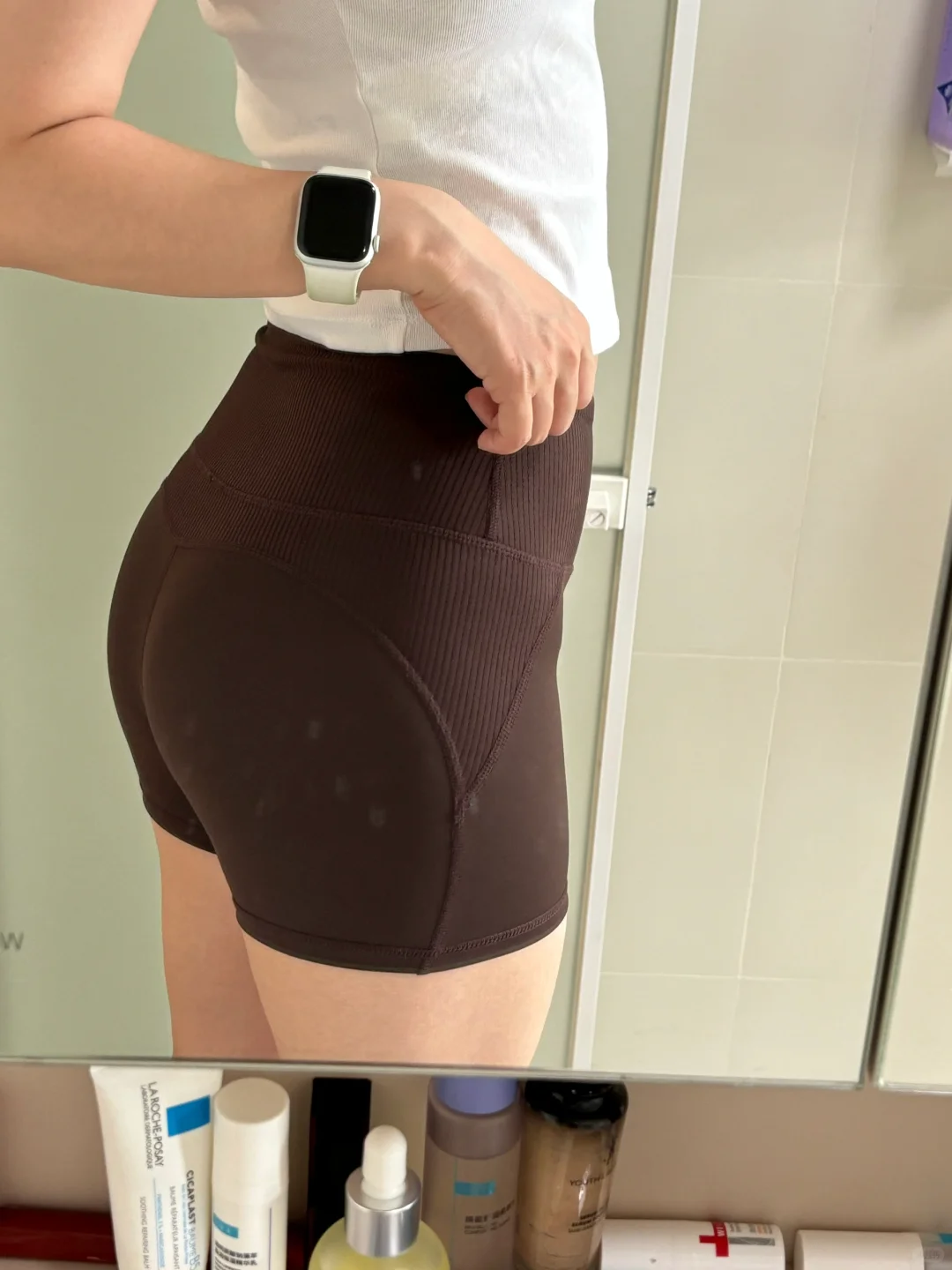 ?20+瑜伽短裤还我ma生感翘臀?‼️好穿si了