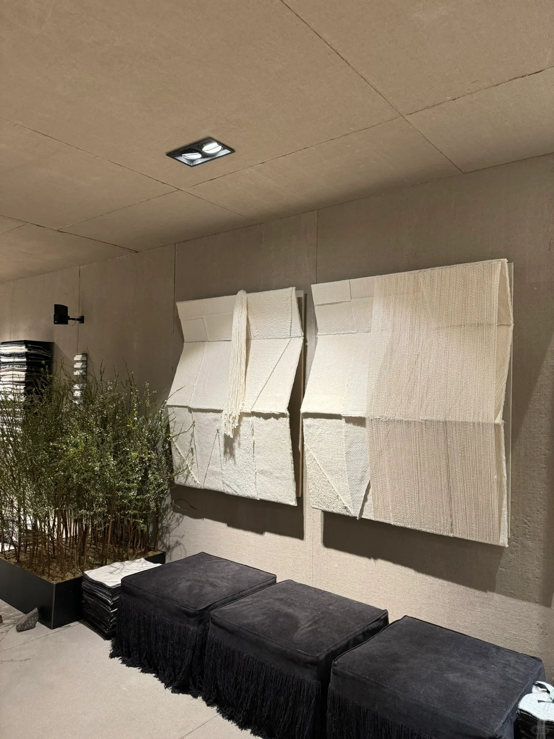 最喜欢的展位空间 自然高级松驰感