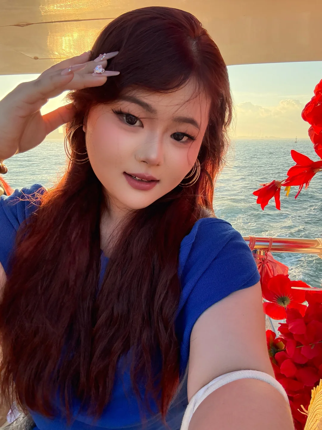 160斤海边气质穿搭，一整个氛围感拉满了！?