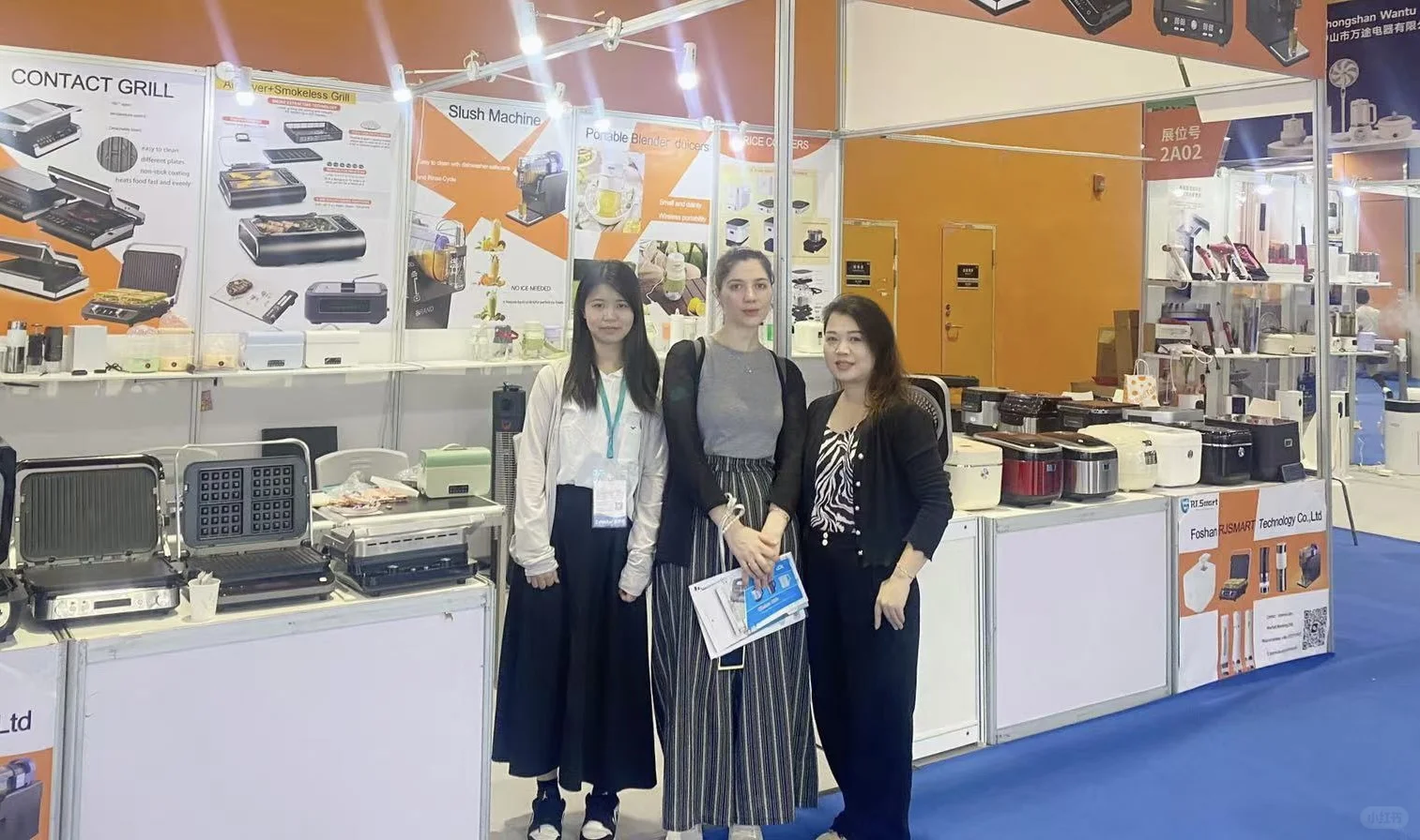 这次去展会也太累了吧