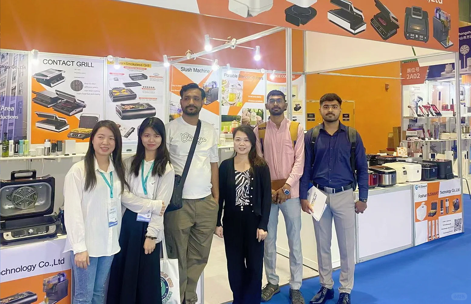 这次去展会也太累了吧