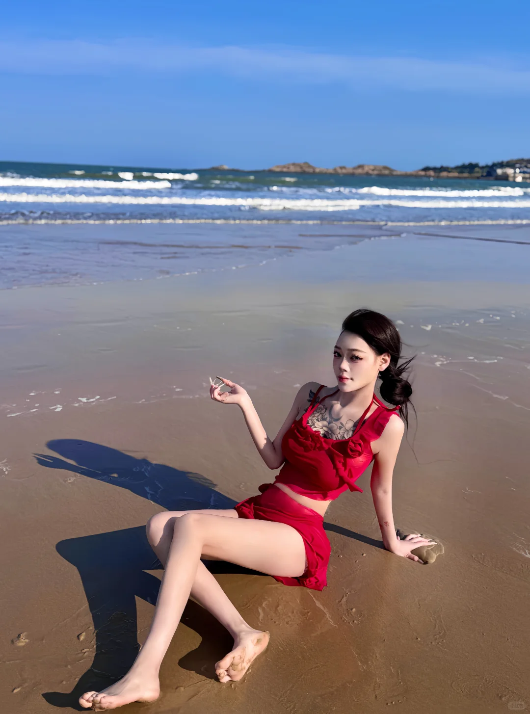 提前存一些海边拍照姿势｜享受自由?️泉州?
