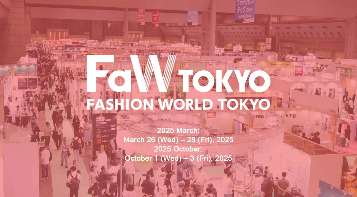 25年10月东京时尚服装鞋包展?火热报名中