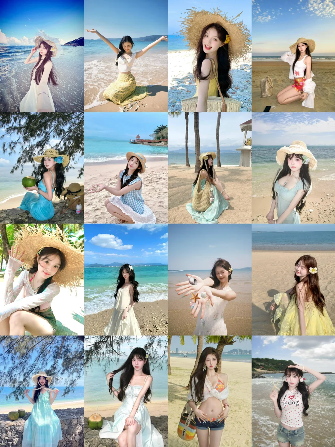 我的海边写真合集来咯?️ 三亚篇