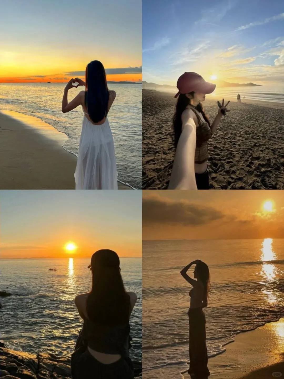 去日照海边看日出这么拍 超绝氛围感