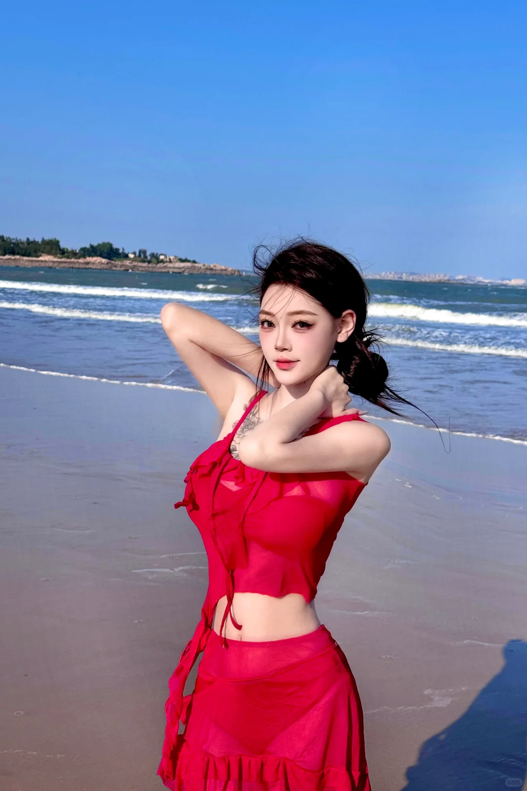 提前存一些海边拍照姿势｜享受自由?️泉州?
