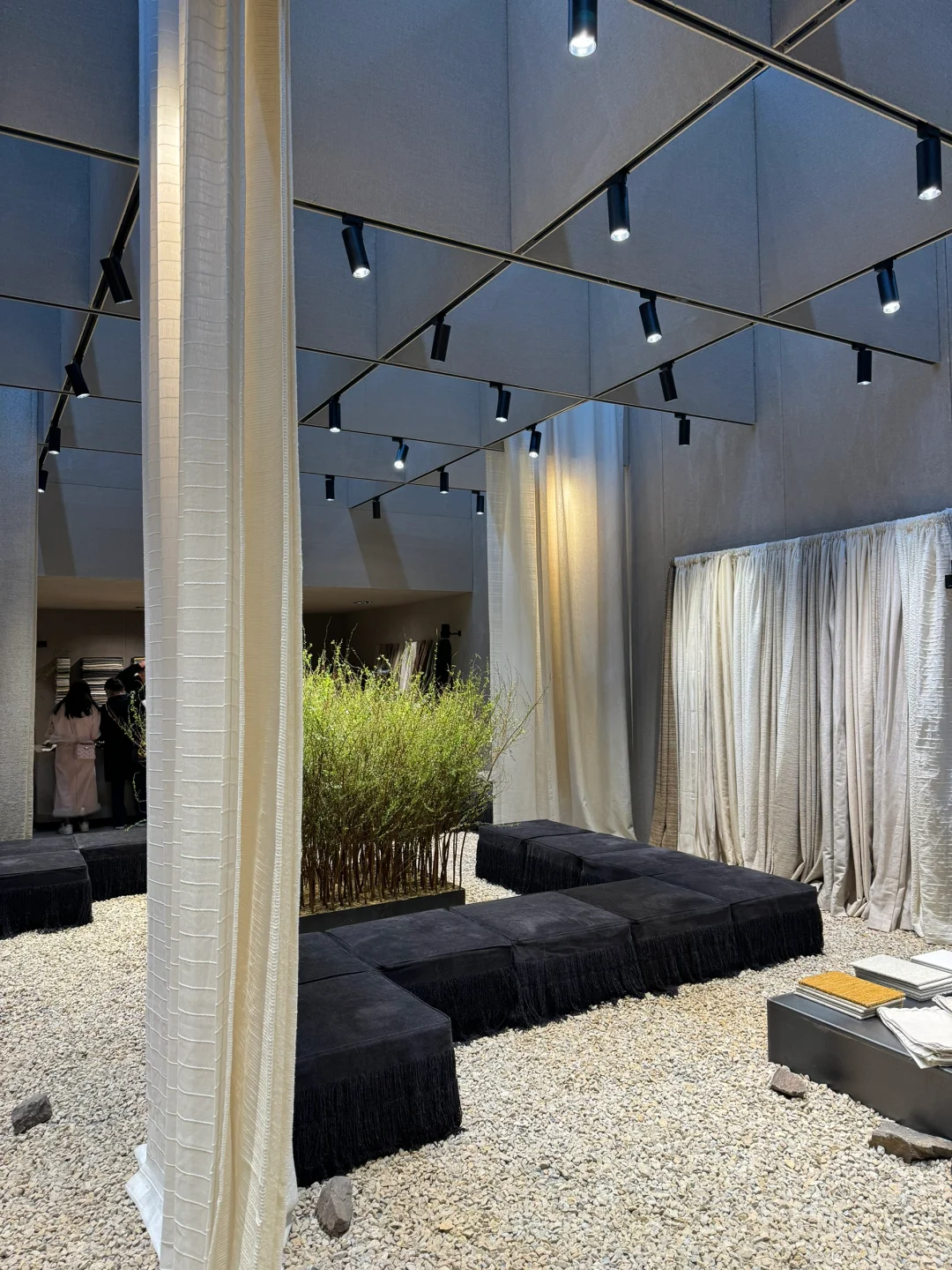 最喜欢的展位空间 自然高级松驰感