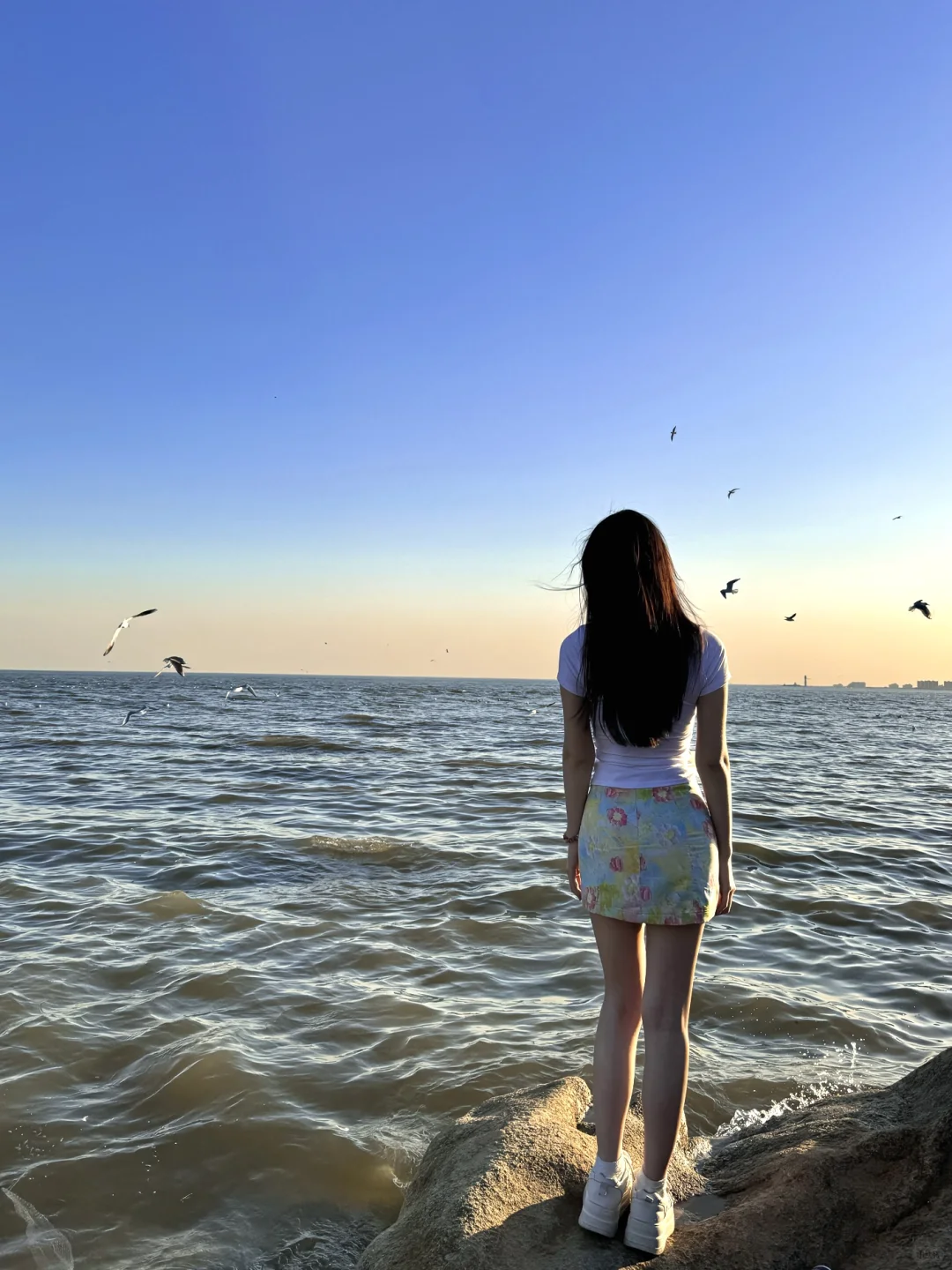 秦皇岛｜快落日的老虎石公园超级好拍?