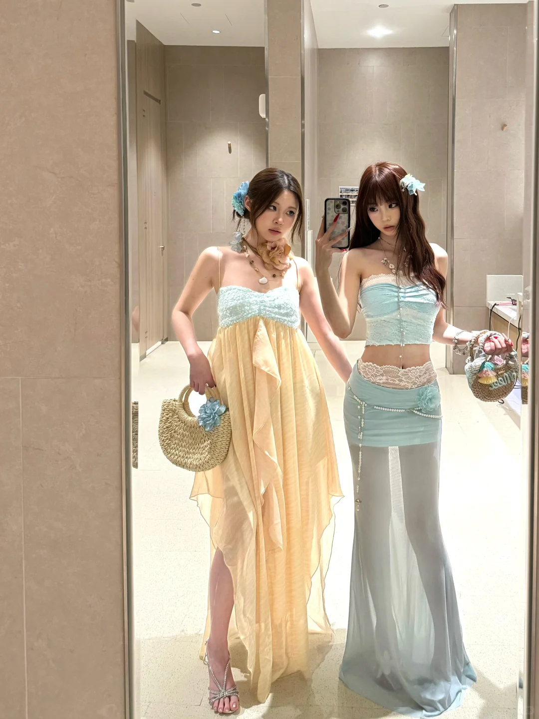 夏季的海边穿搭合集来咯 都好喜欢?️