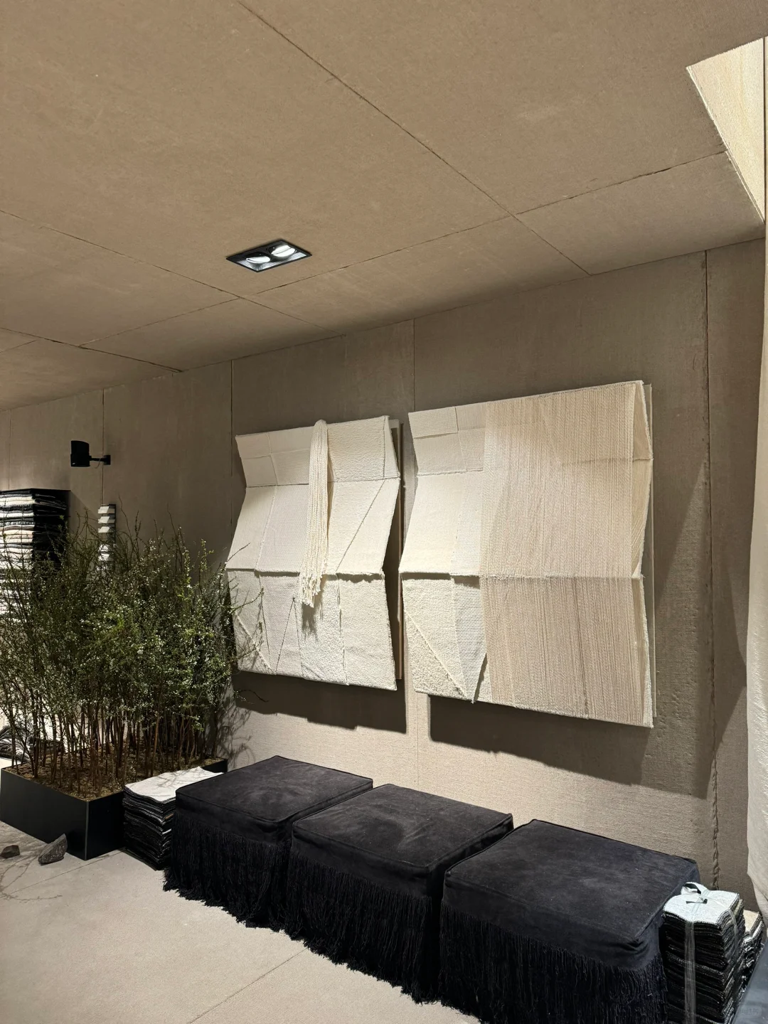 最喜欢的展位空间 自然高级松驰感