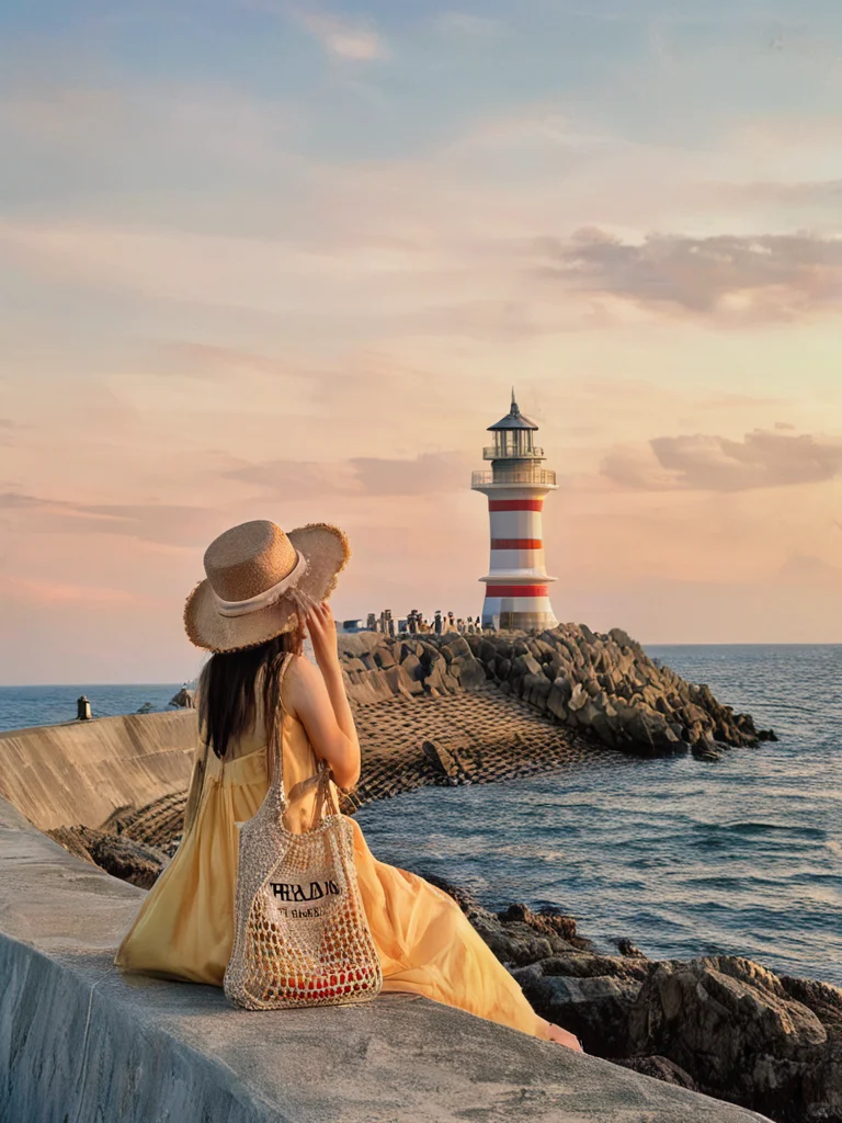 谁懂啊❗️我真的很会拍灯塔?|陵水约拍