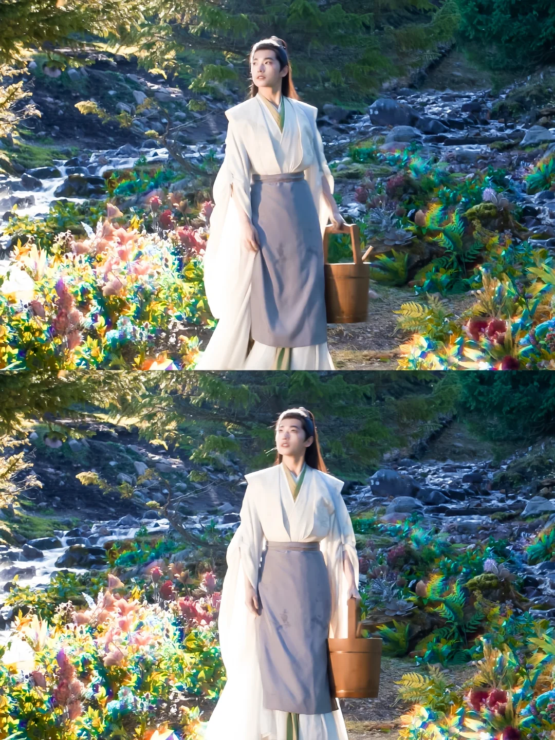 喜欢这个围裙，山水田园人妻感有！