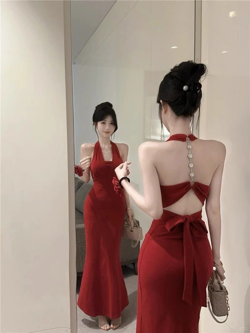 你与妩媚动人只差这条红裙?