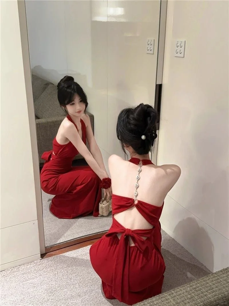 你与妩媚动人只差这条红裙?