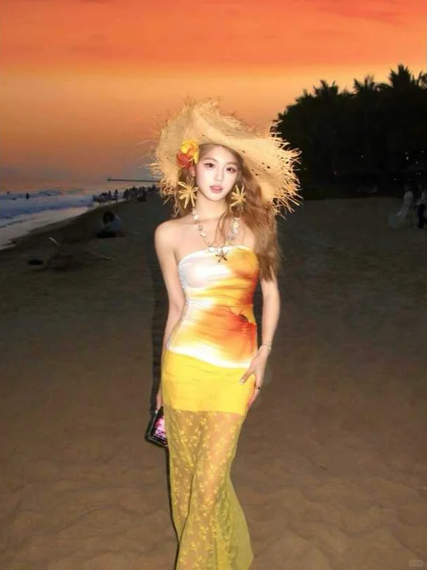 海边度假辣妹套装?夏日吸睛必备