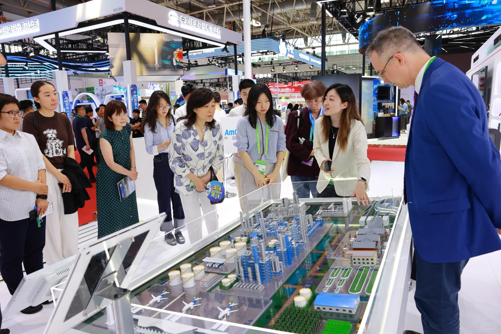 商会在链博会｜供应链与农业主题展台参观