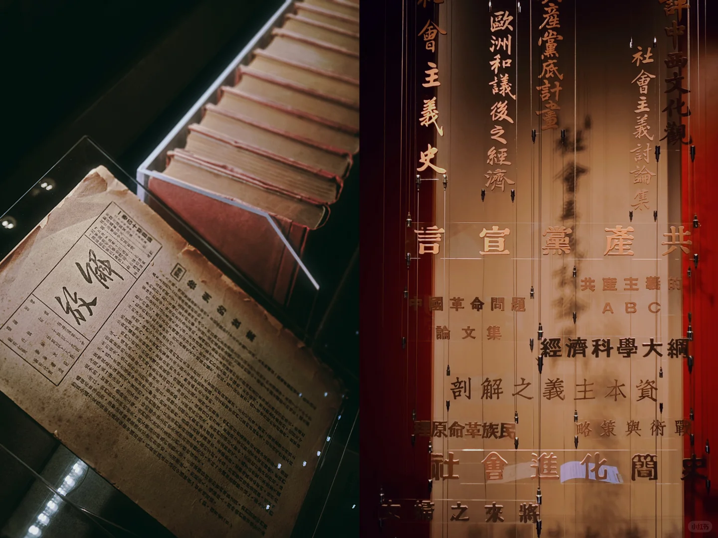 藏在博物馆里的老报纸✨