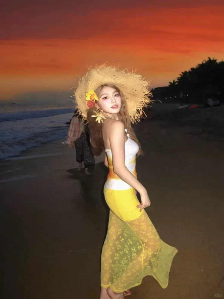 海边度假辣妹套装?夏日吸睛必备