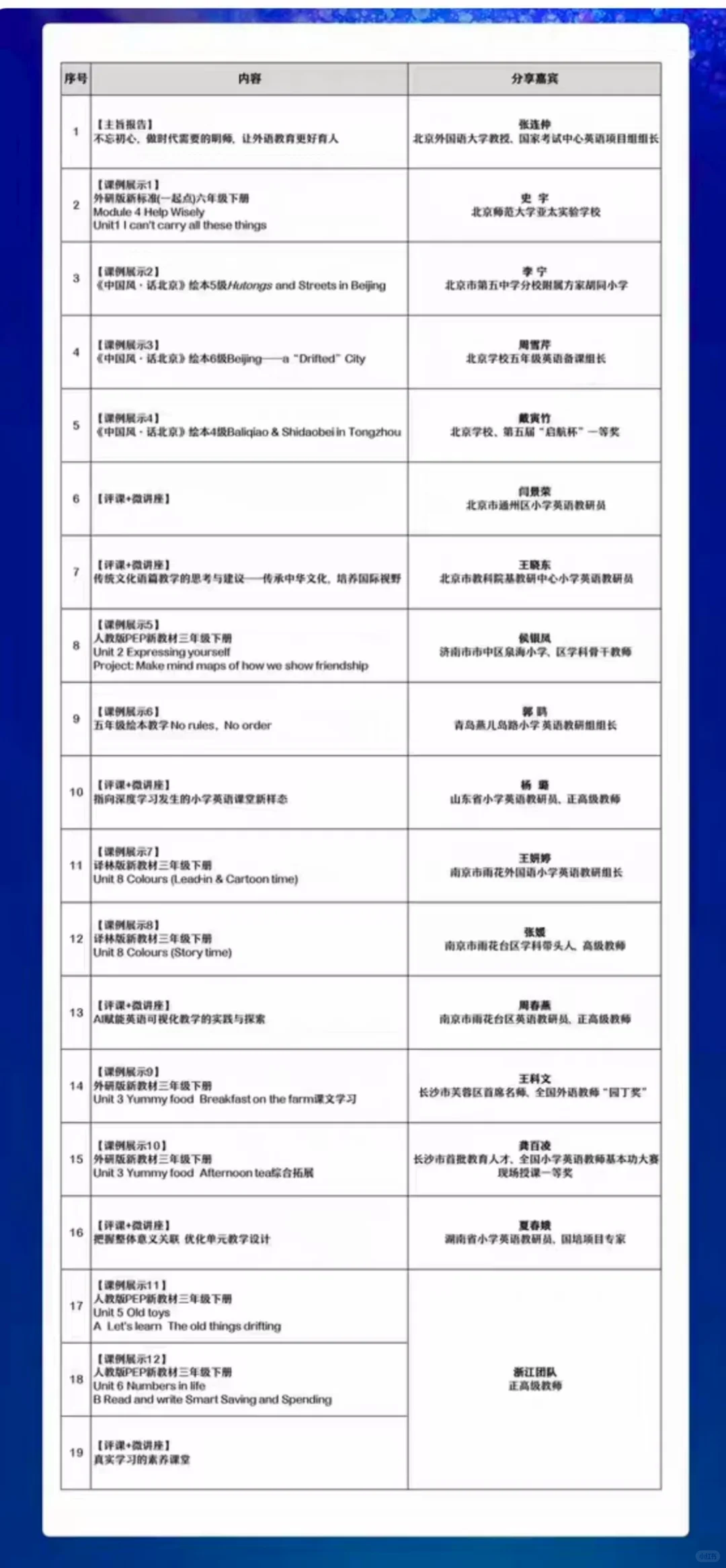 2025第三届全国中小学英语课程博览会