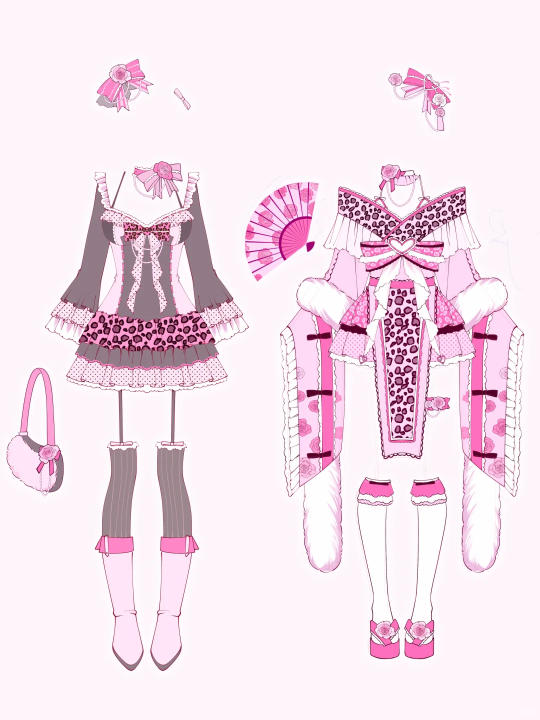 【oc免服】⋆⁺₊⋆gal系涩谷辣妹双人版