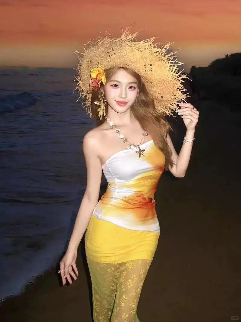 海边度假辣妹套装?夏日吸睛必备