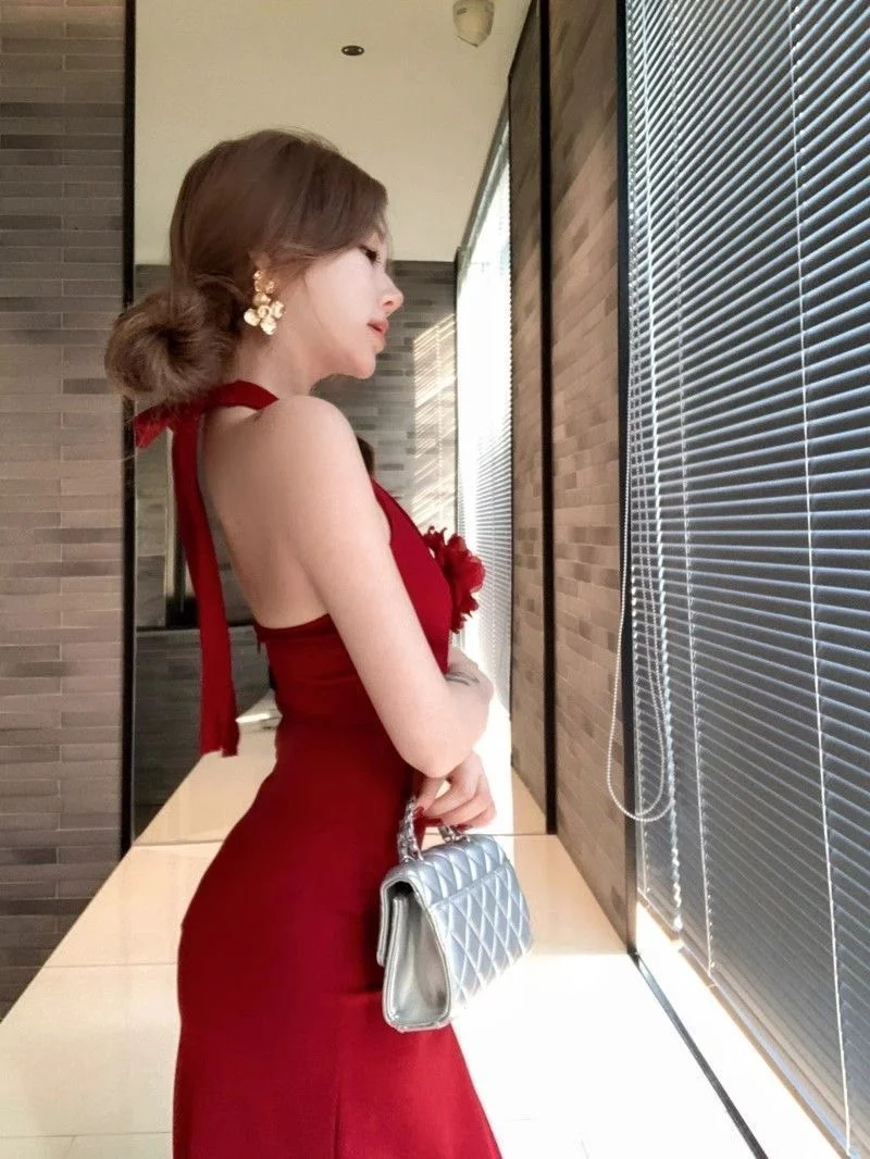 你与妩媚动人只差这条红裙?