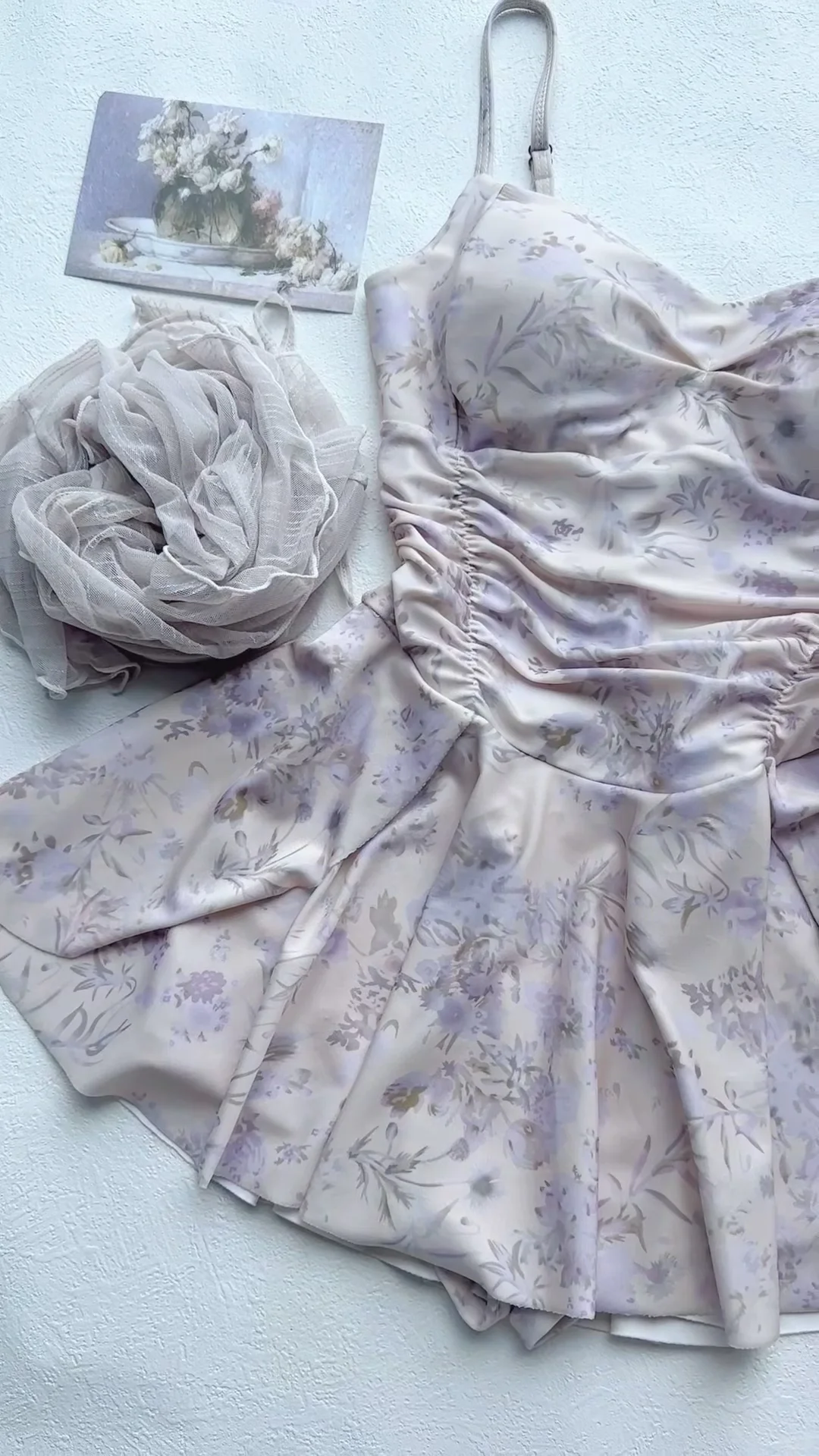 ?【仙女本命的碎花泳衣美到失语】?