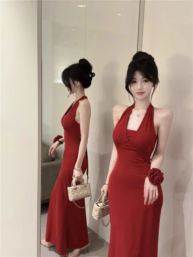 你与妩媚动人只差这条红裙?