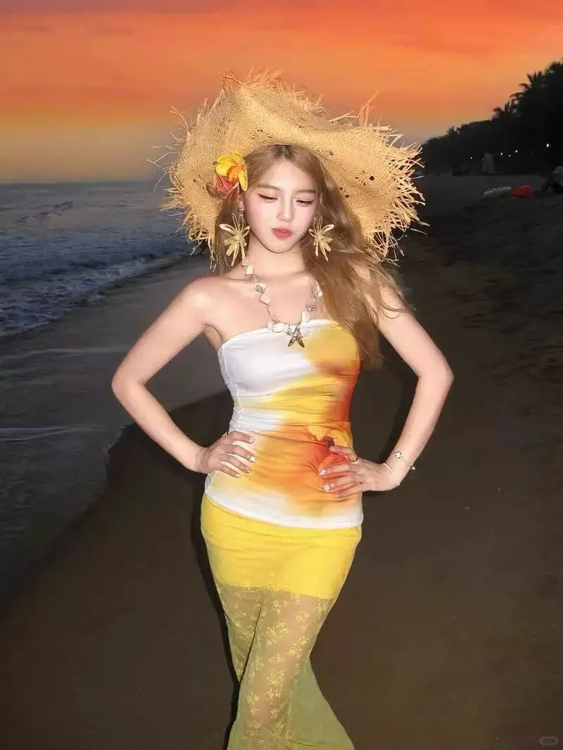 海边度假辣妹套装?夏日吸睛必备
