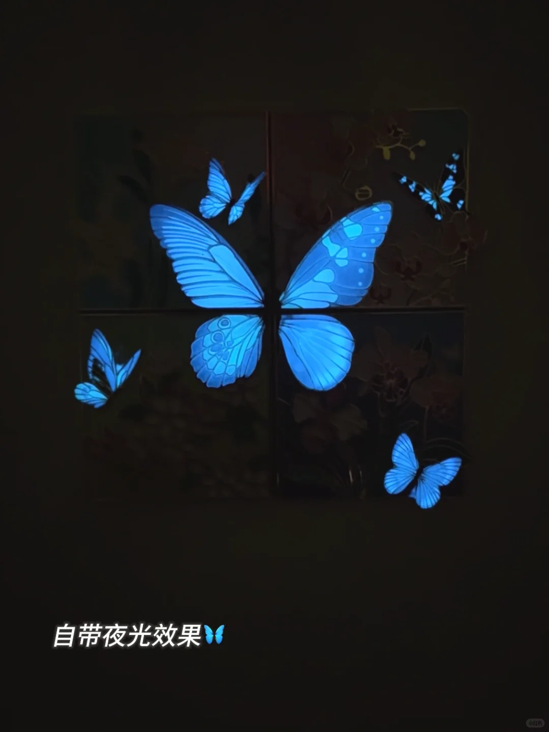 新品实况✨阳光下的小蝴蝶拼图冰箱贴?