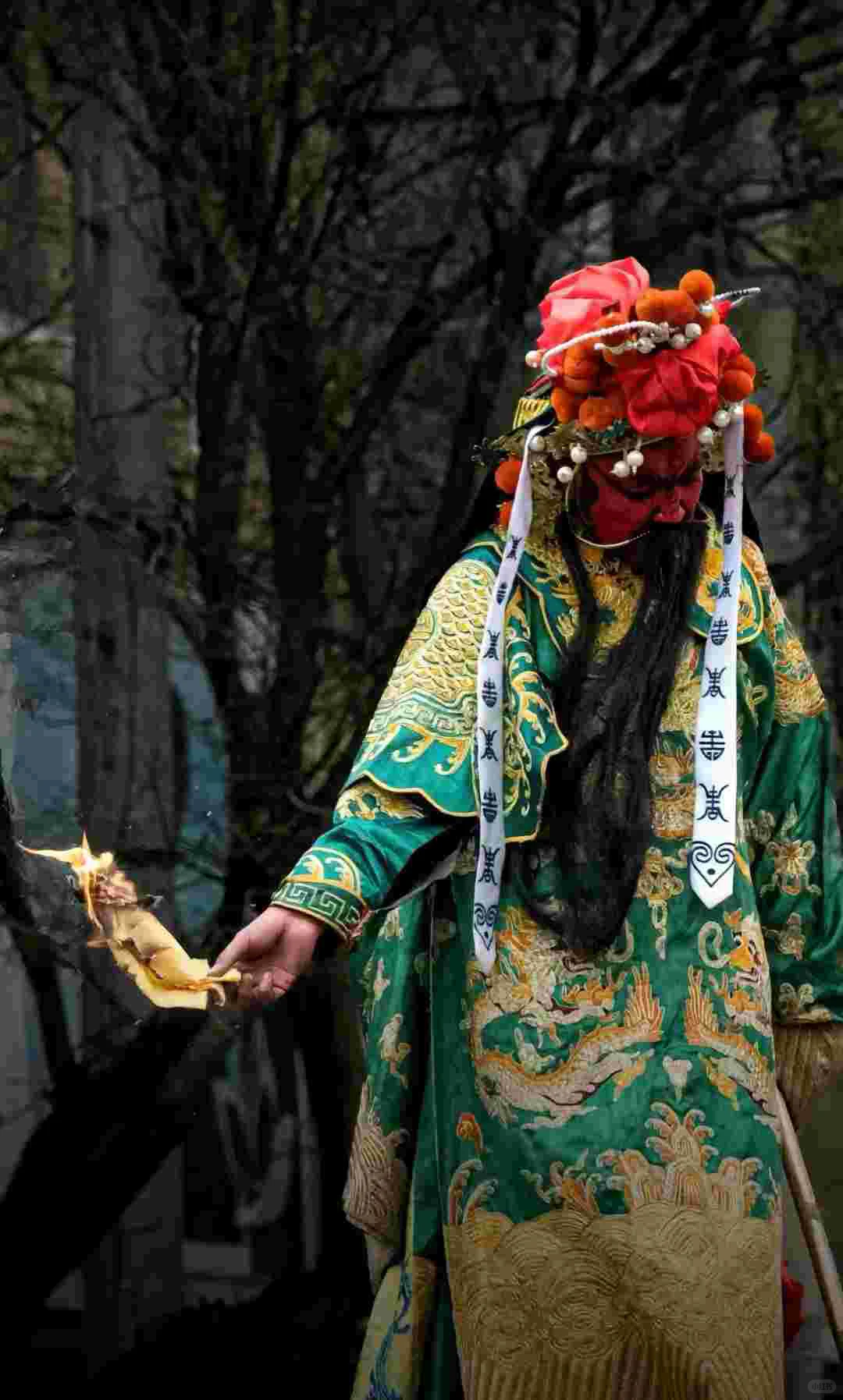 关公战袍的“五色线”秘密