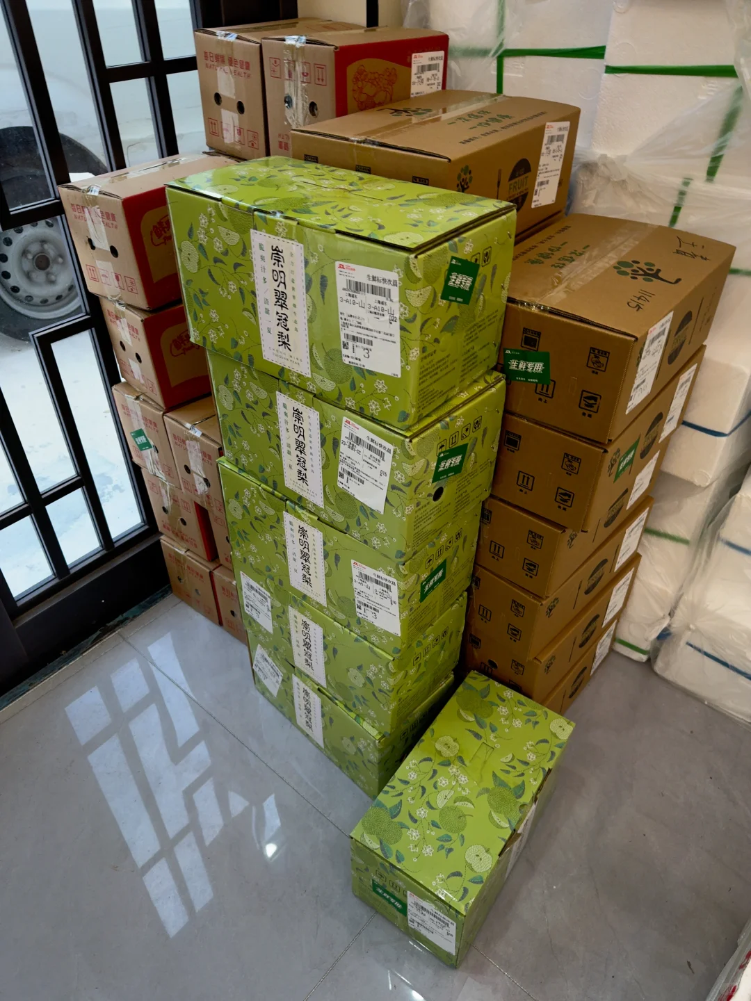 上海农展会爆款～崇明翠冠梨 友好市集